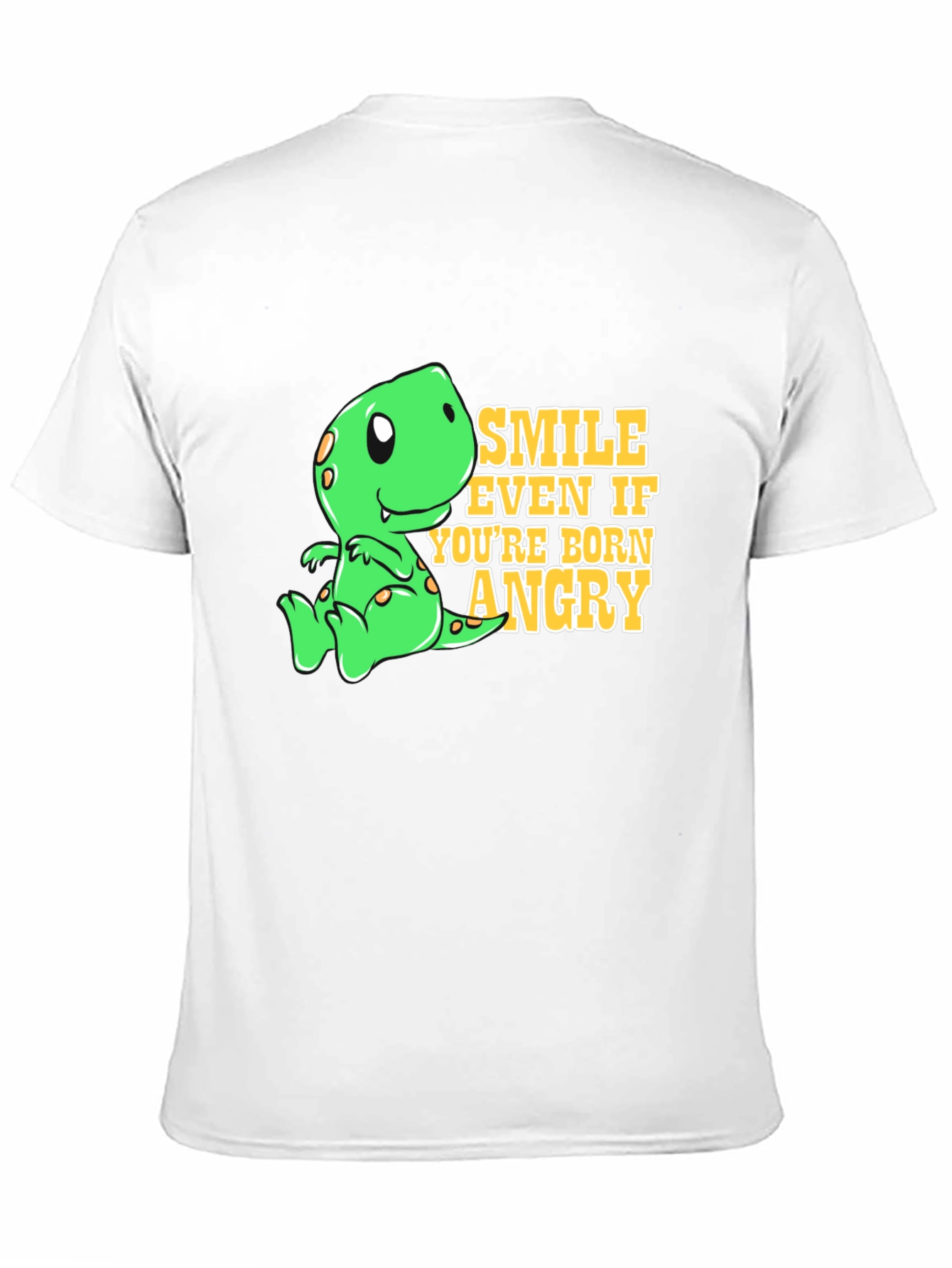 Smile Even If Youre Born Angry T-Shirt