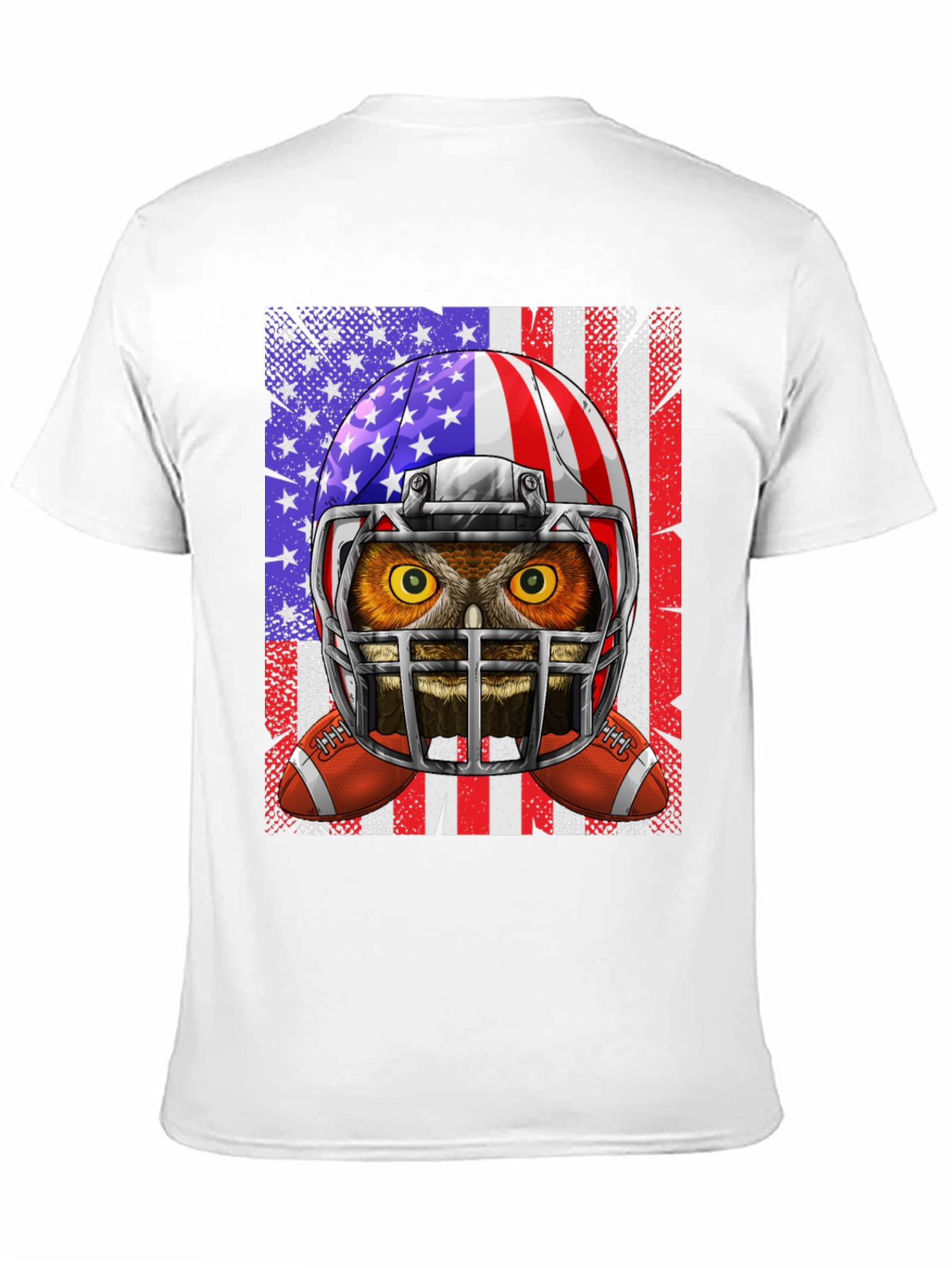 Owl American Football T-Shirt