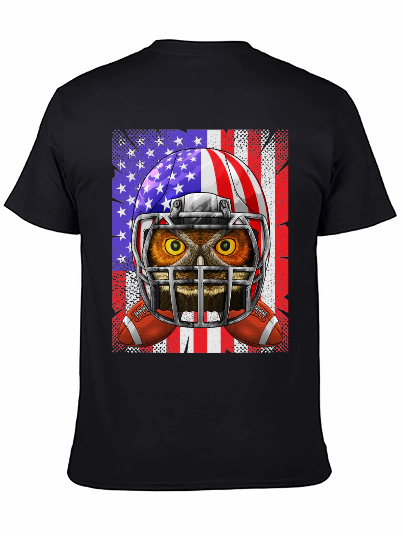 Owl American Football T-Shirt