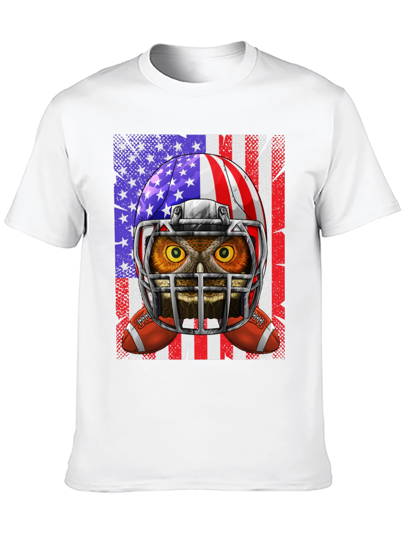 Owl American Football T-Shirt