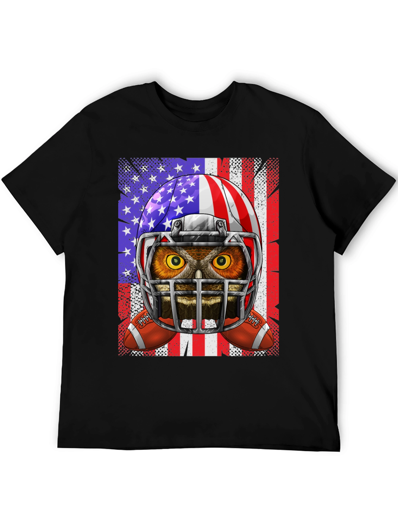 Owl American Football T-Shirt