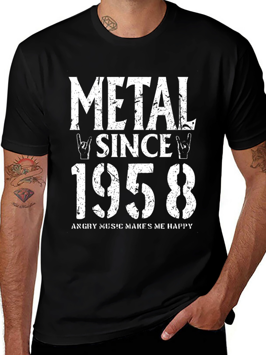 Metal Since 1958 Graphic T-Shirt