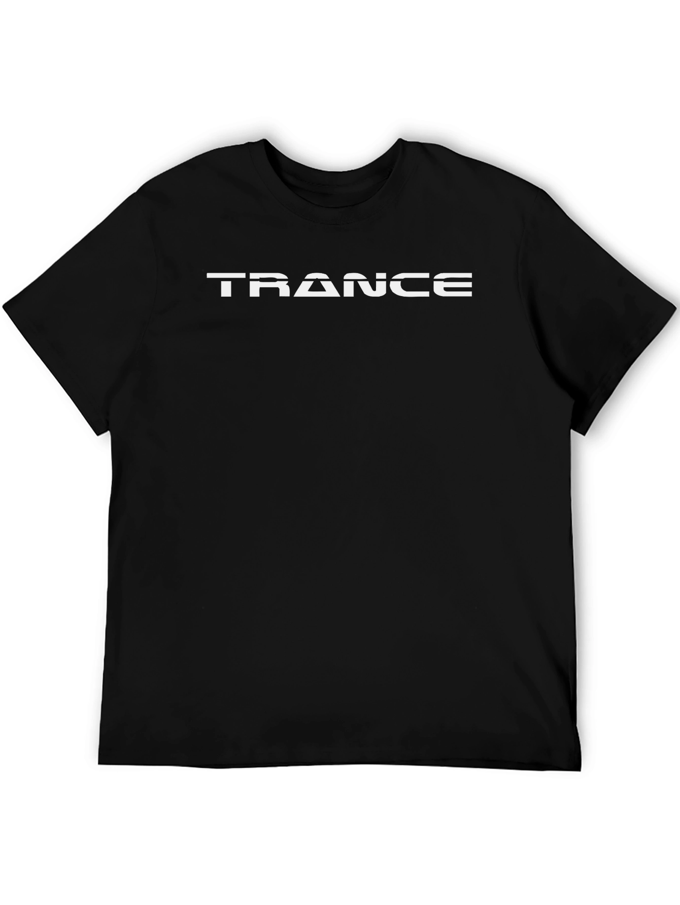 Trance Music Fan Black T-Shirt