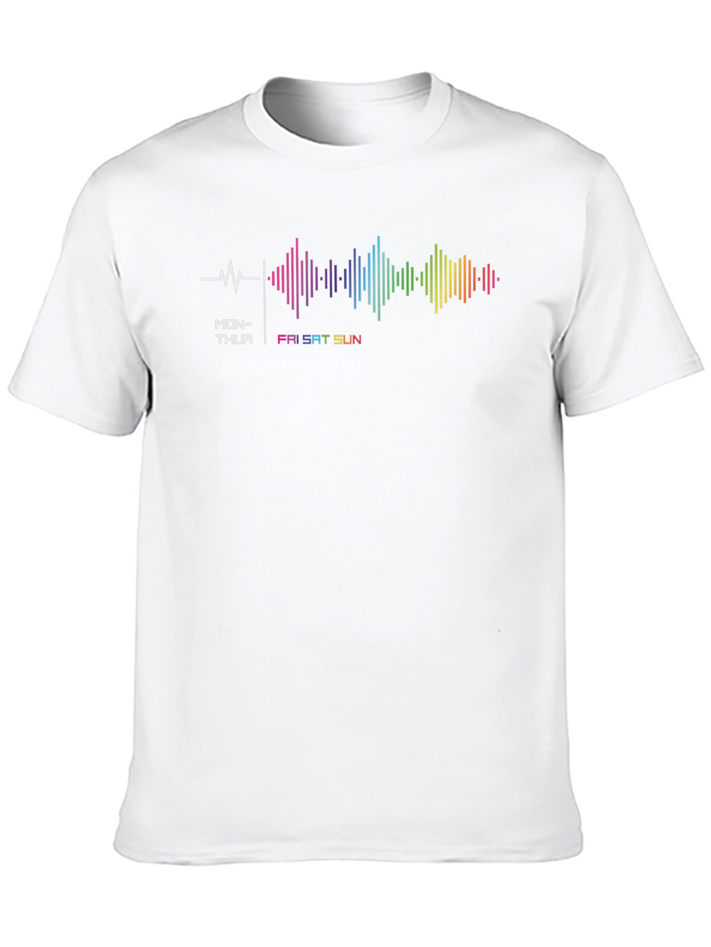 Heartbeat Days of the Week Graphic Tee
