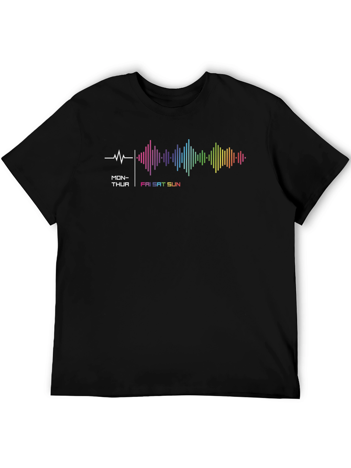 Heartbeat Days of the Week Graphic Tee