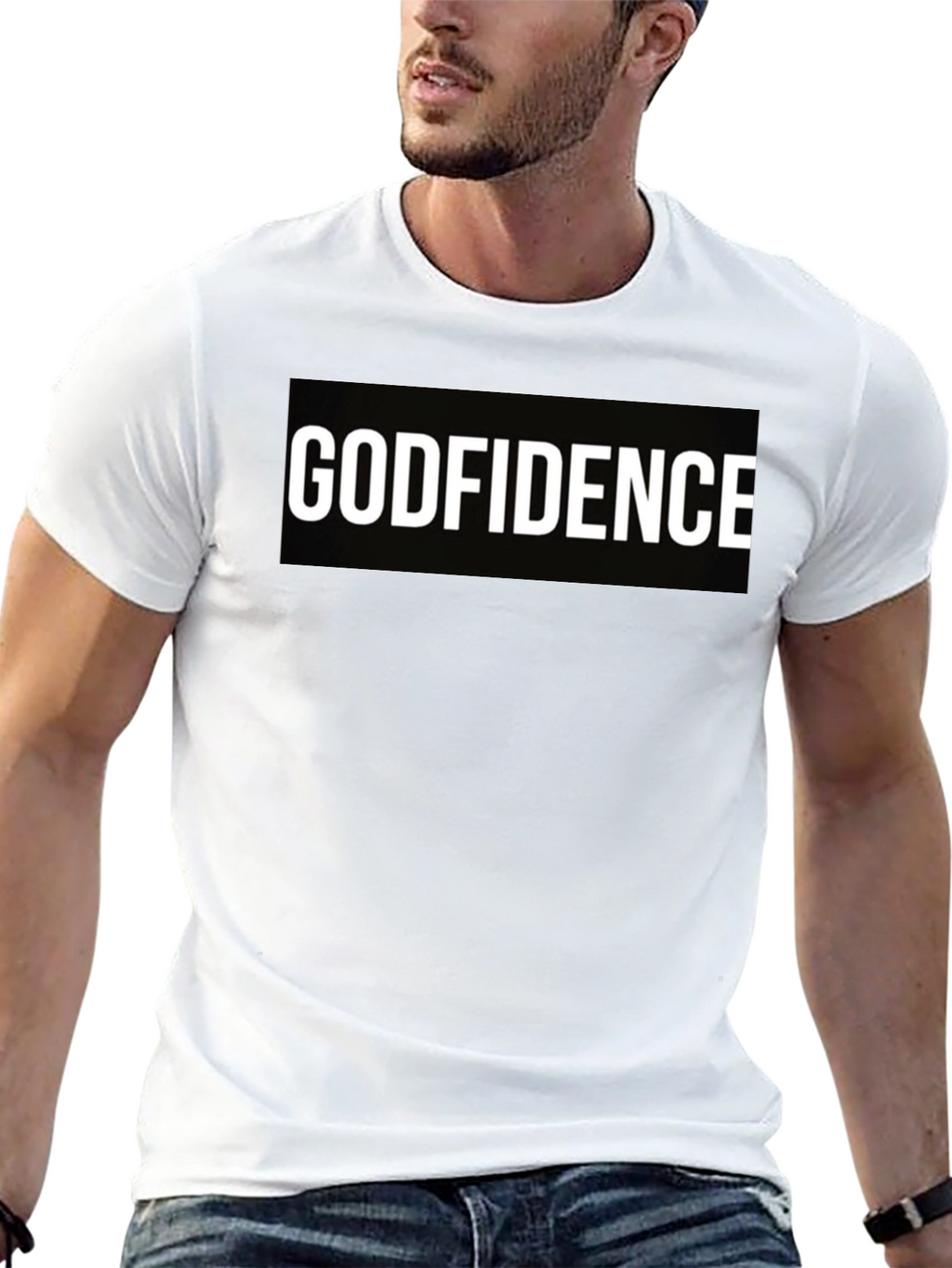 Godfidence Graphic Tee - Confident Faith Statement Shirt