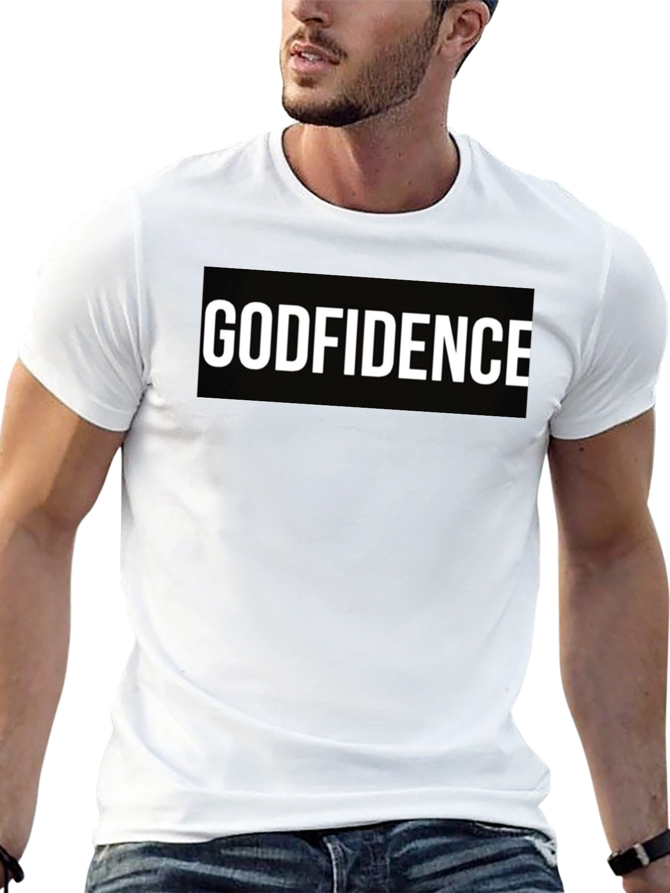 Godfidence Graphic Tee - Confident Faith Statement Shirt