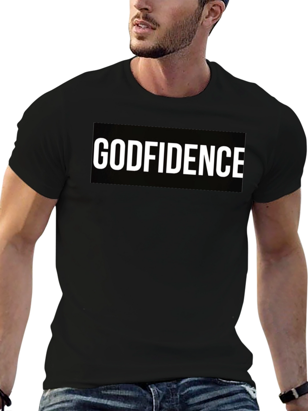 Godfidence Graphic Tee - Confident Faith Statement Shirt