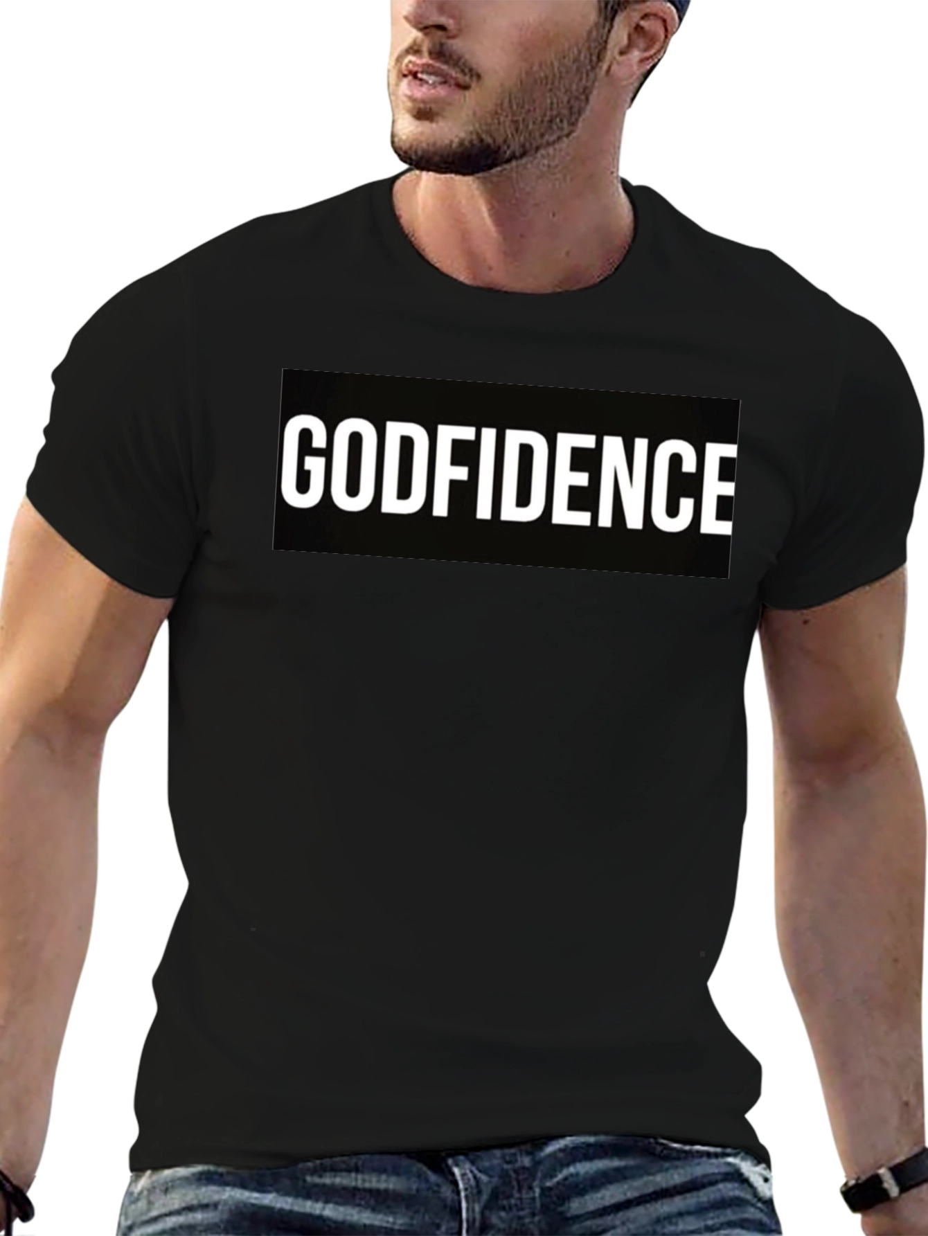 Godfidence Graphic Tee - Confident Faith Statement Shirt