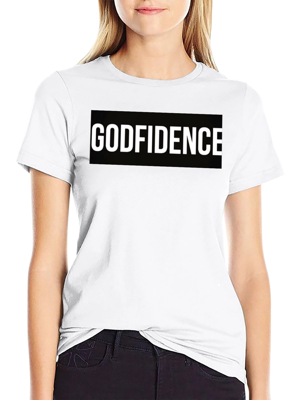 Godfidence Graphic Tee - Confident Faith Statement Shirt