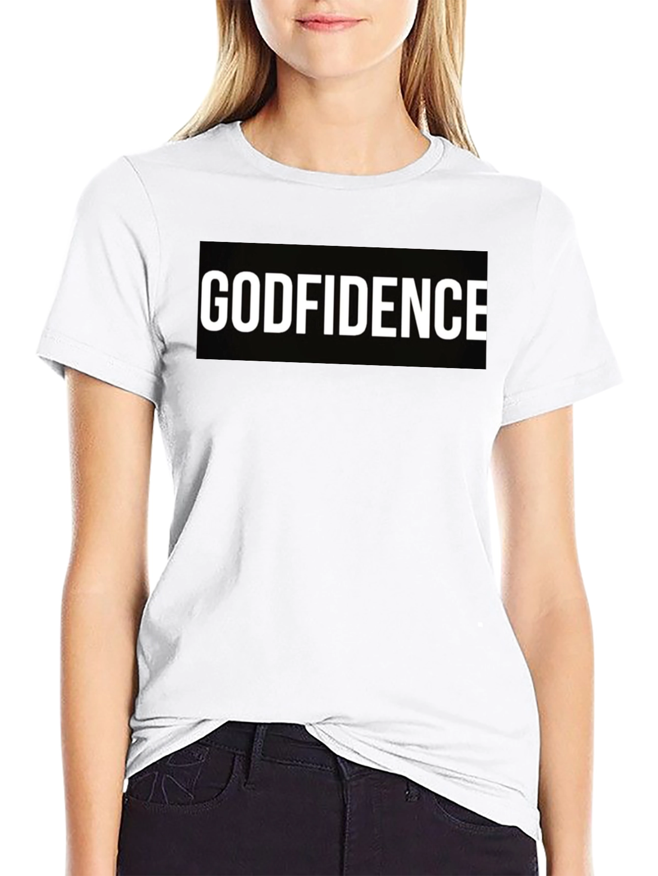Godfidence Graphic Tee - Confident Faith Statement Shirt