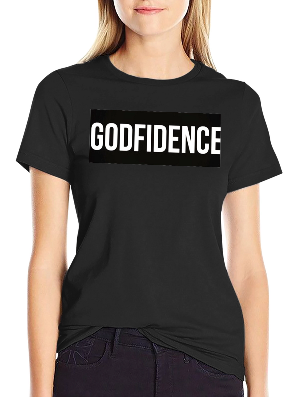 Godfidence Graphic Tee - Confident Faith Statement Shirt
