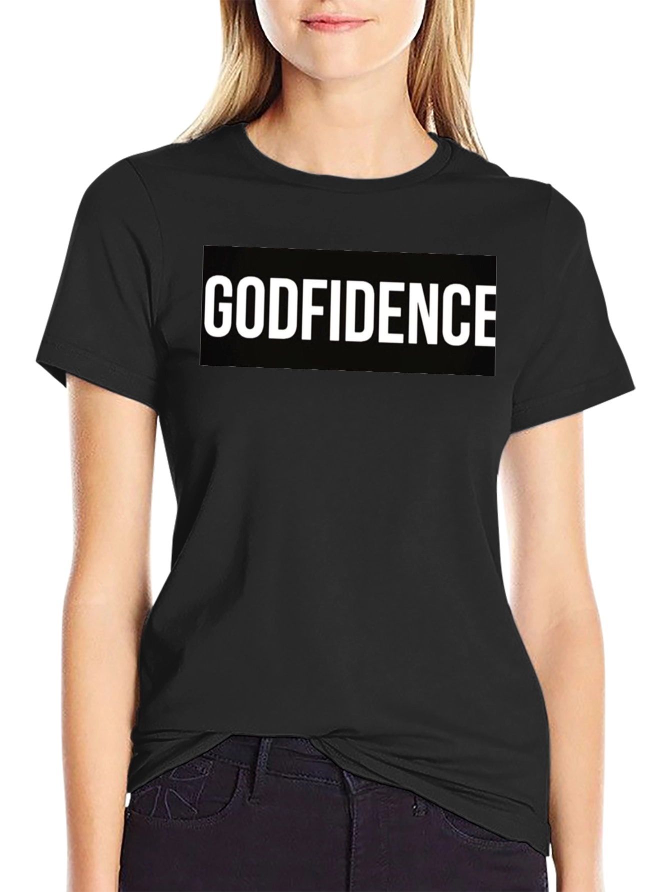 Godfidence Graphic Tee - Confident Faith Statement Shirt