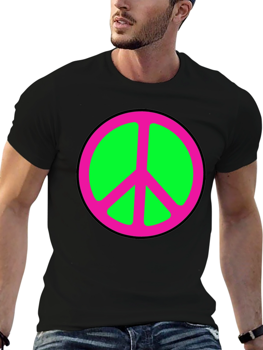 Peace Sign Graphic Tee