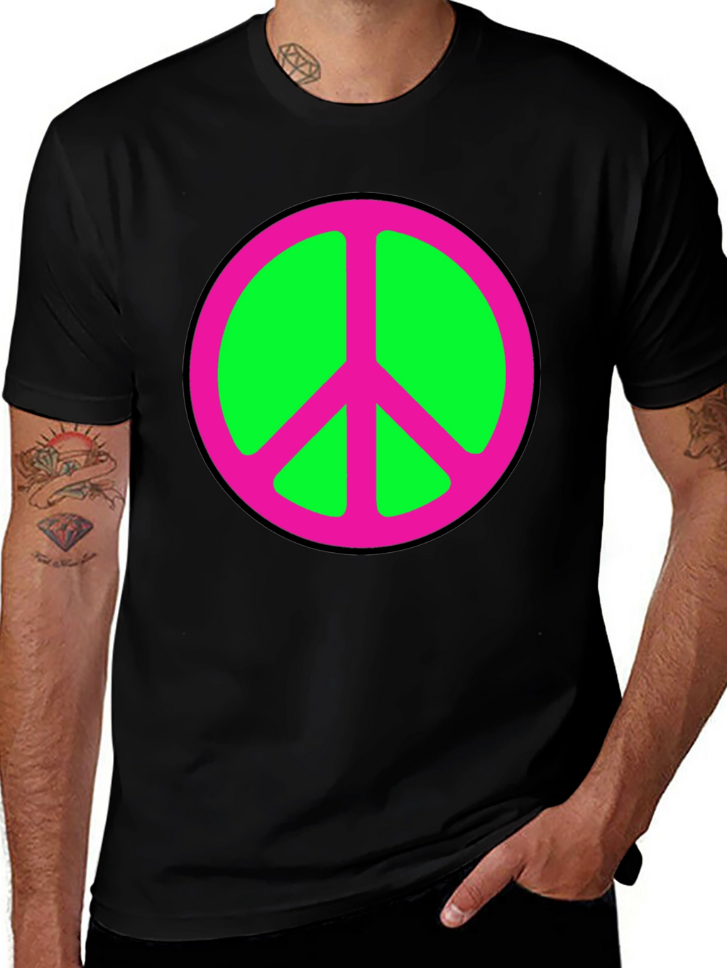Peace Sign Graphic Tee