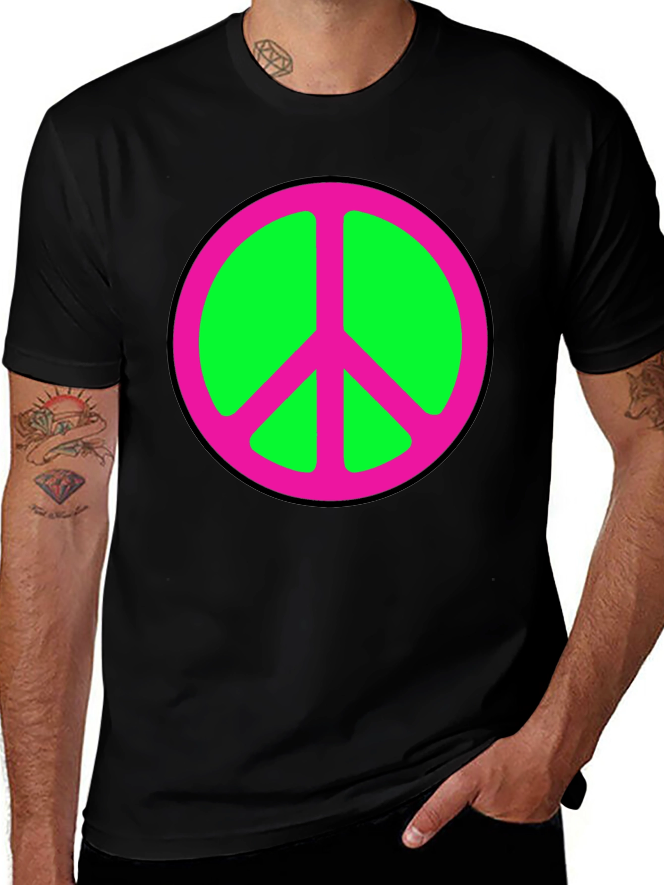 Peace Sign Graphic Tee