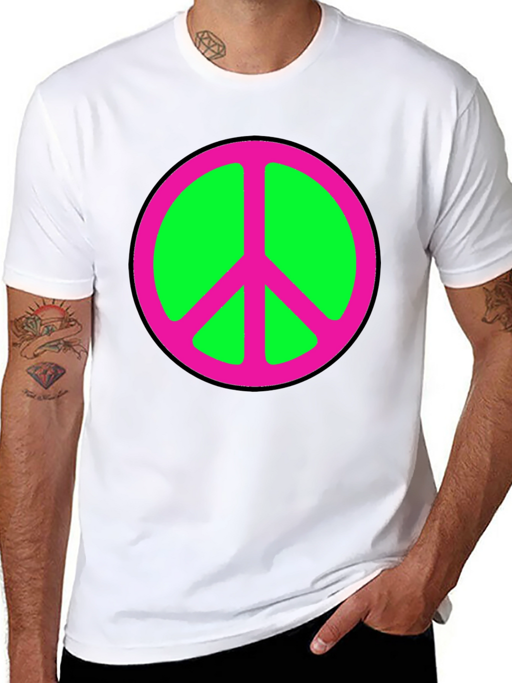 Peace Sign Graphic Tee