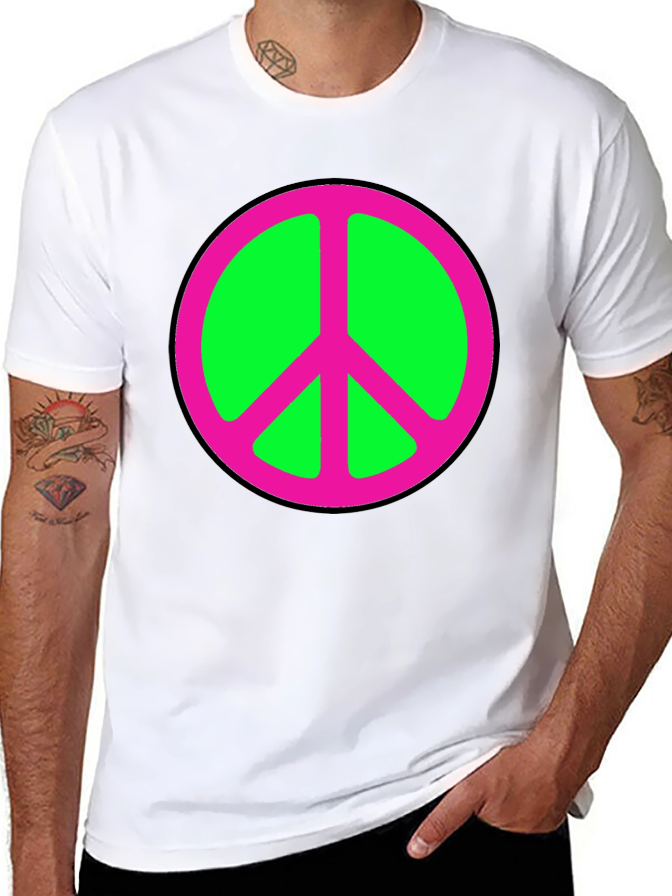 Peace Sign Graphic Tee