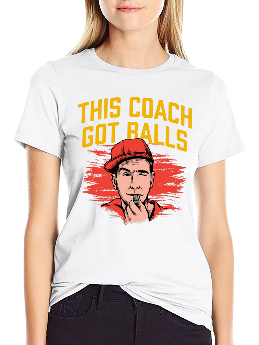Funny Coach T-Shirt - This Coach Got Balls
