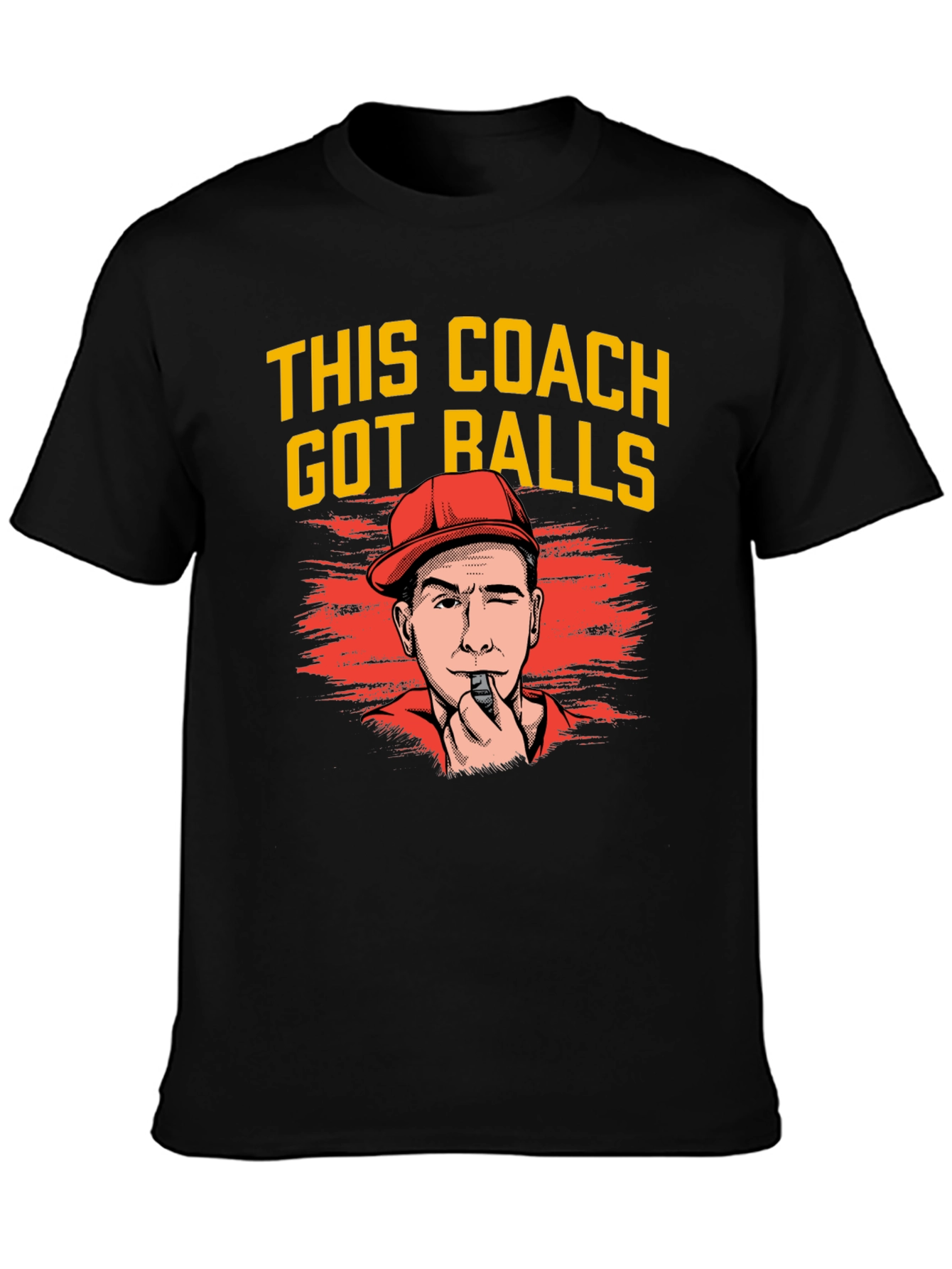 Funny Coach T-Shirt - This Coach Got Balls