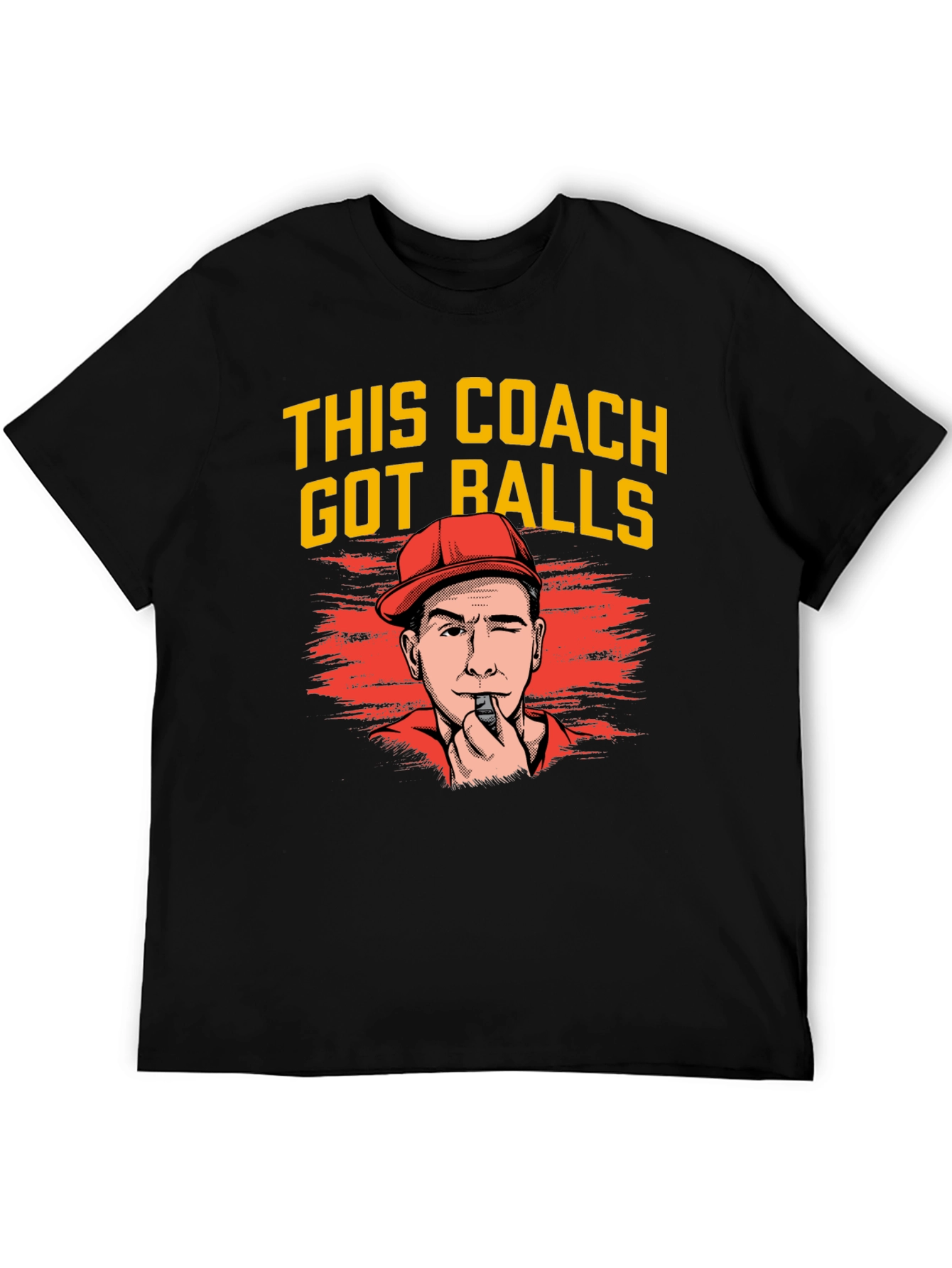 Funny Coach T-Shirt - This Coach Got Balls