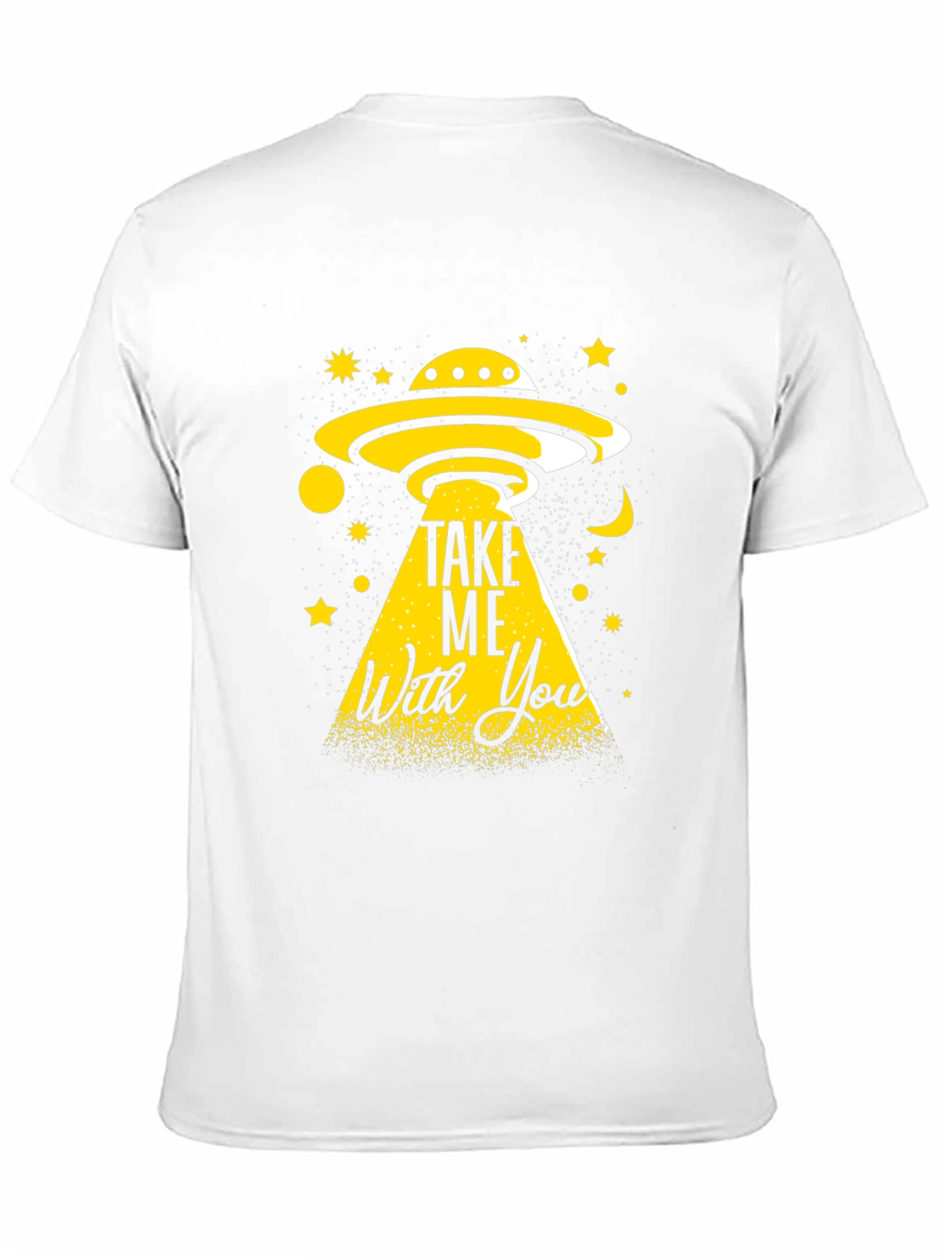UFO Abduction Graphic Tee - Take Me With You