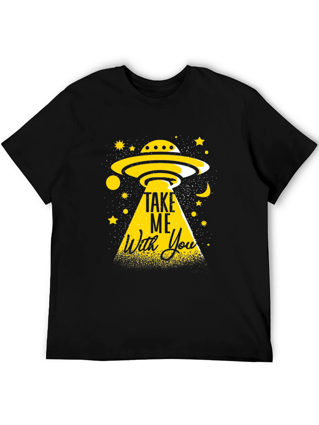 UFO Abduction Graphic Tee - Take Me With You