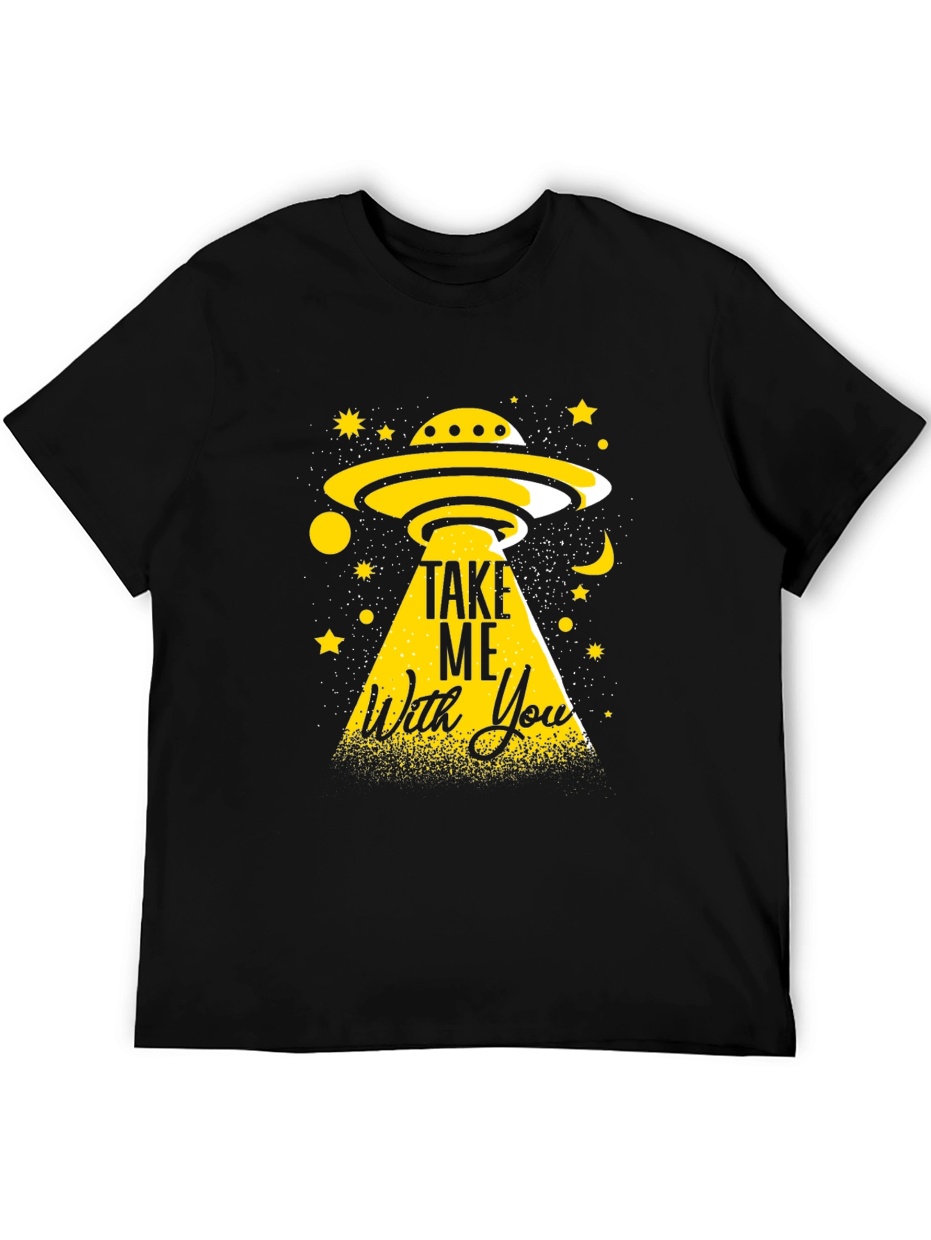 UFO Abduction Graphic Tee - Take Me With You