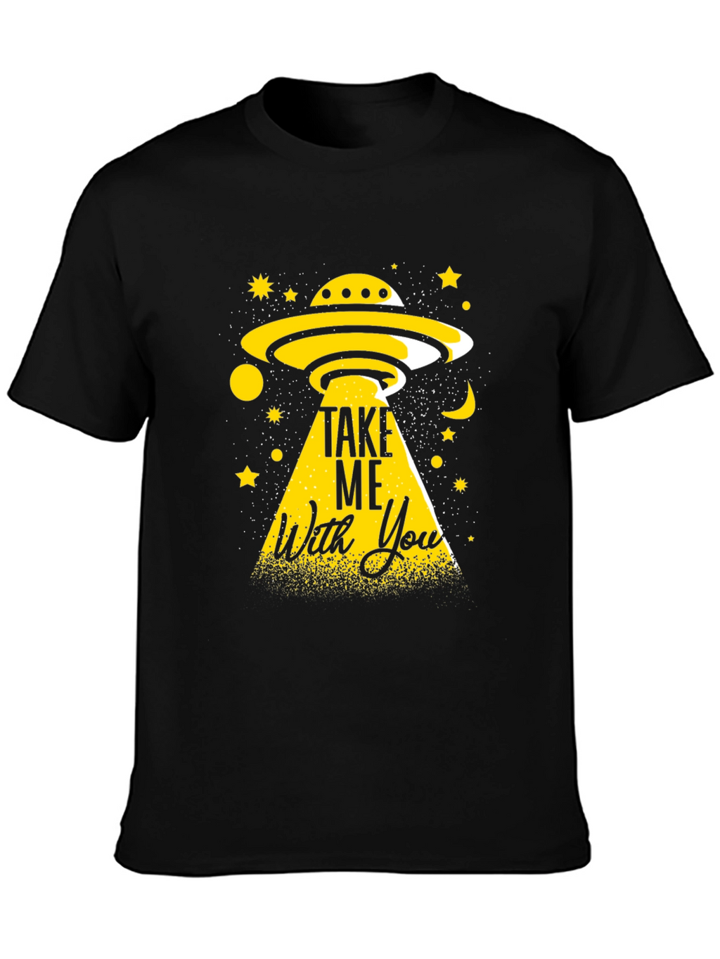 UFO Abduction Graphic Tee - Take Me With You