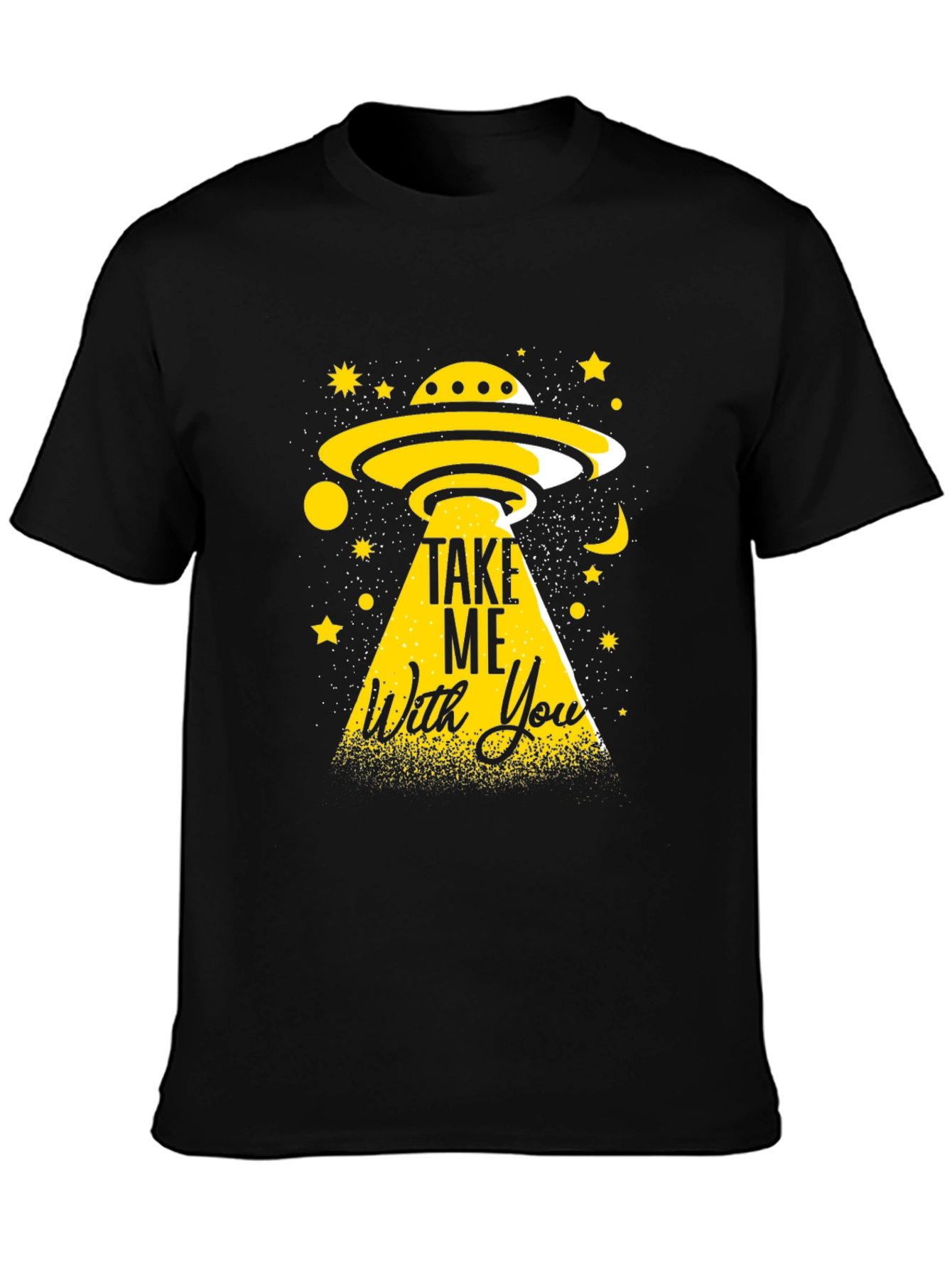 UFO Abduction Graphic Tee - Take Me With You