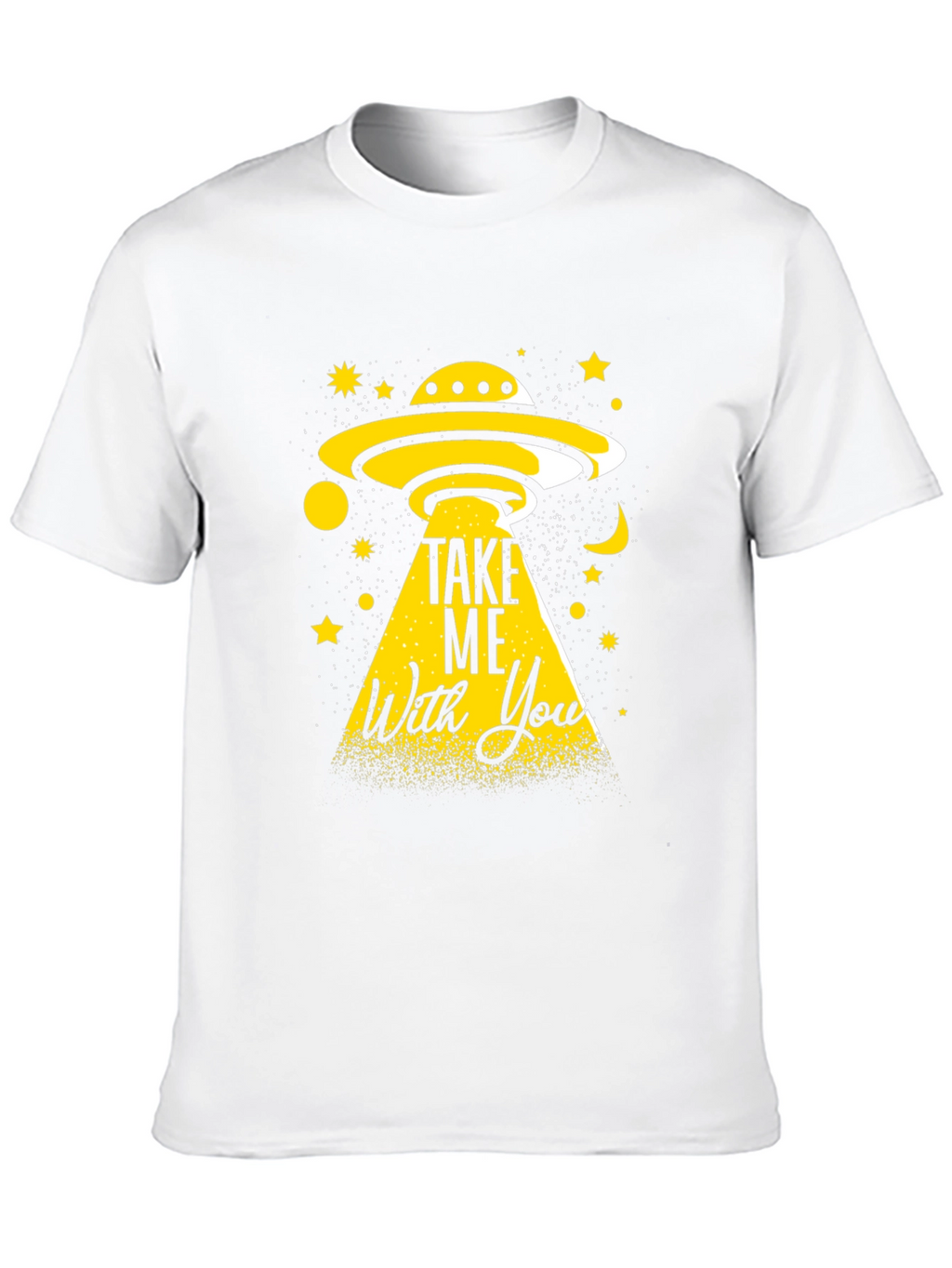 UFO Abduction Graphic Tee - Take Me With You