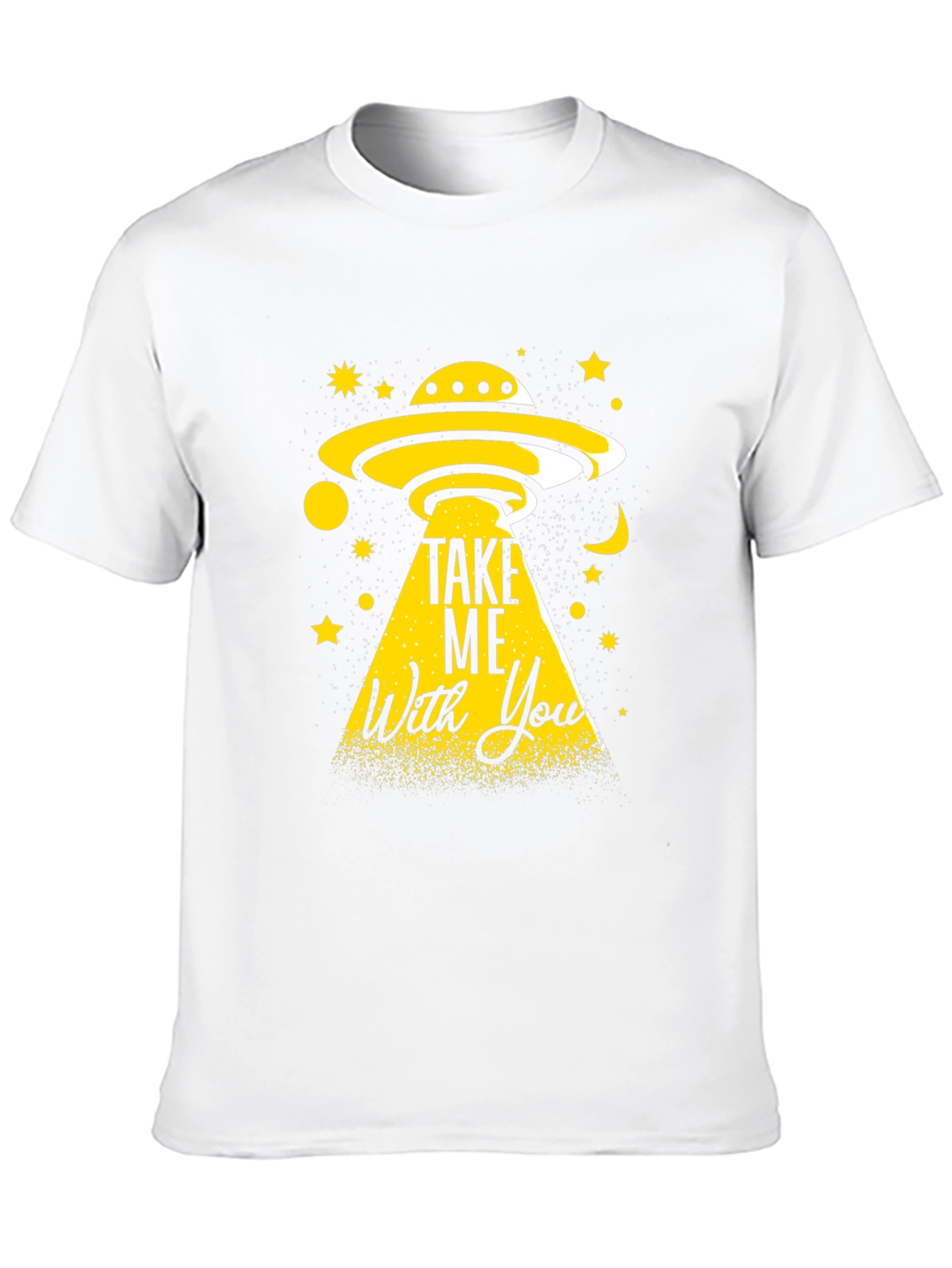 UFO Abduction Graphic Tee - Take Me With You