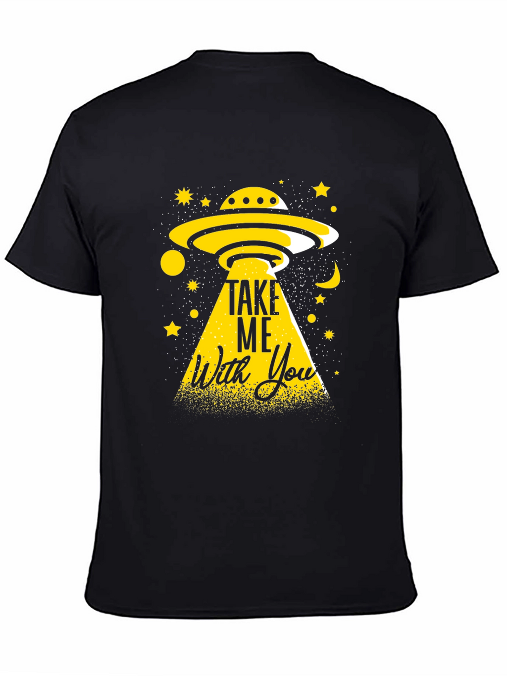 UFO Abduction Graphic Tee - Take Me With You