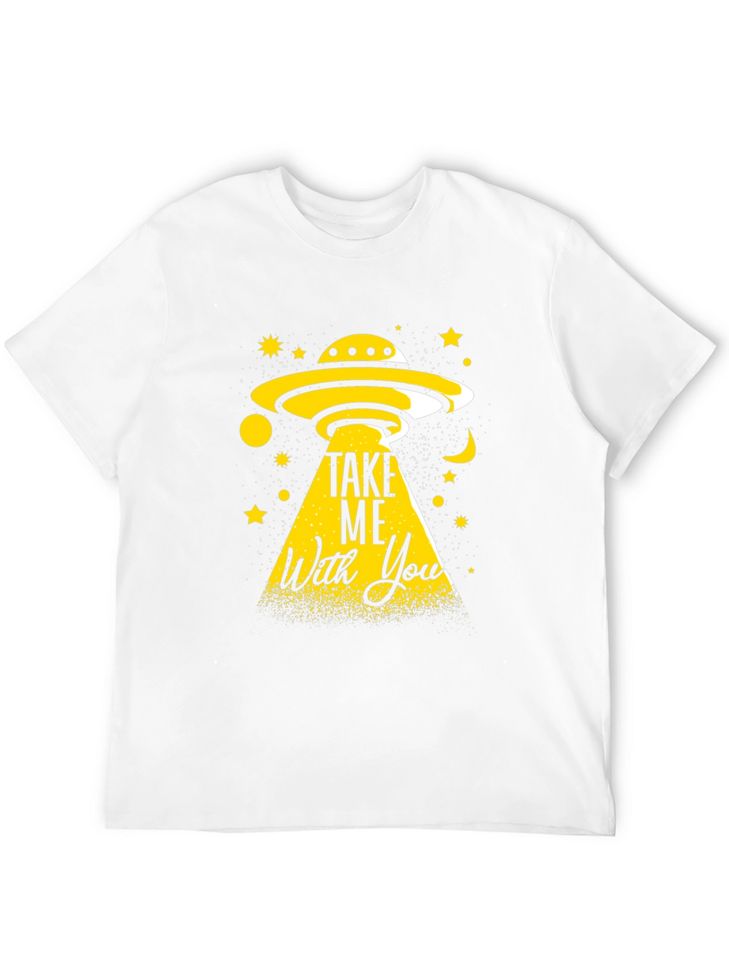 UFO Abduction Graphic Tee - Take Me With You