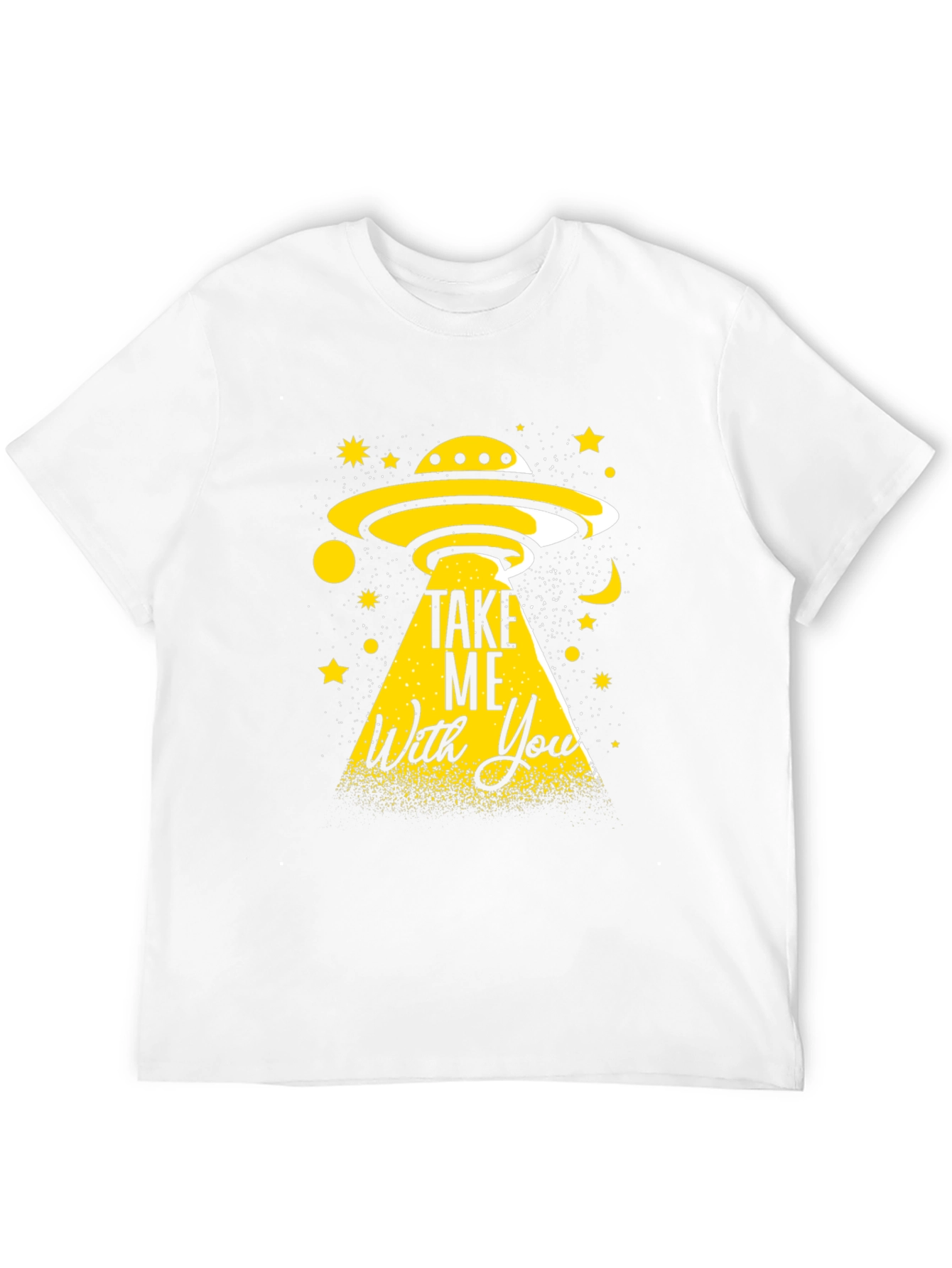 UFO Abduction Graphic Tee - Take Me With You