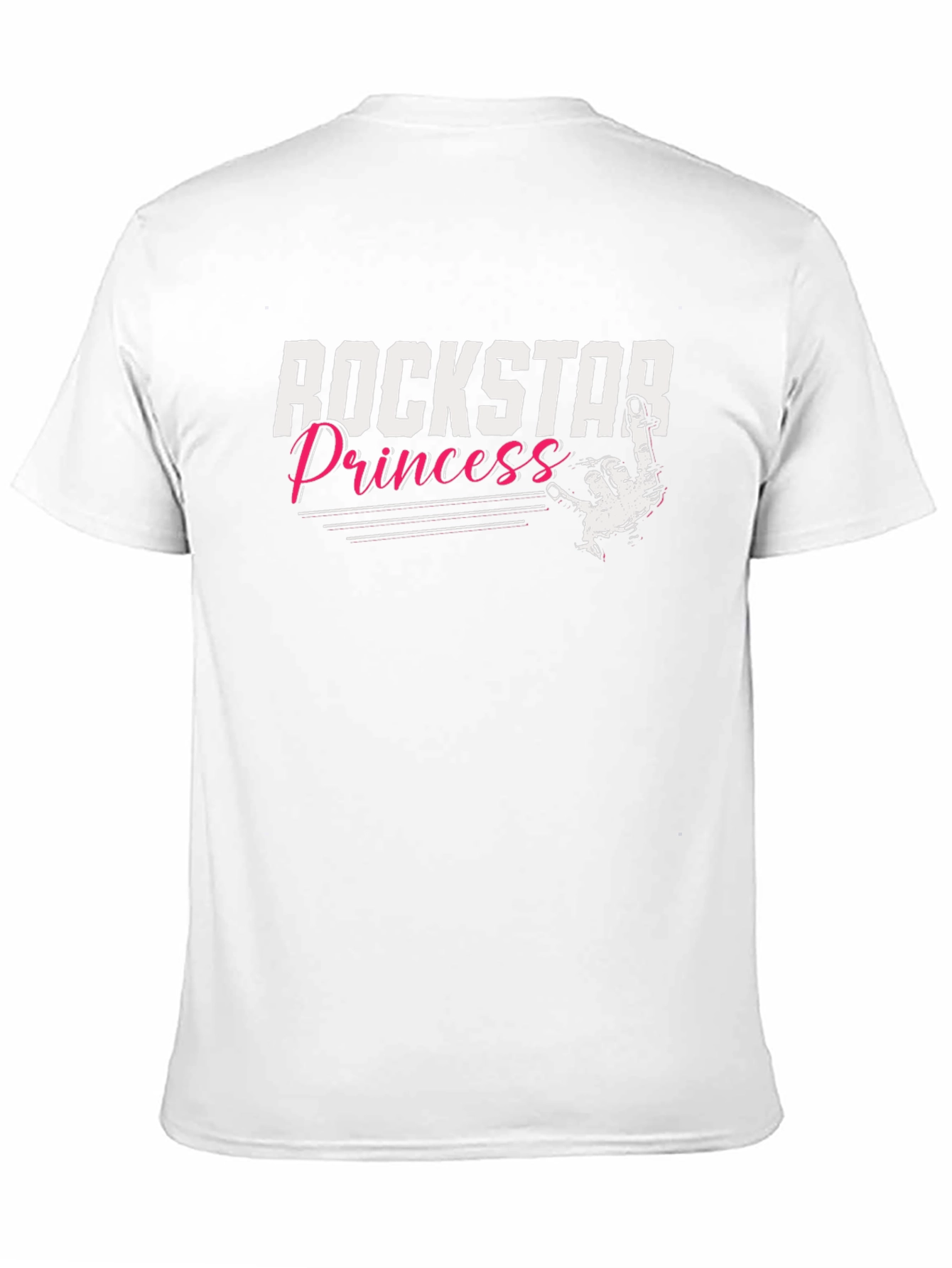Rockstar Princess Black Graphic Tee