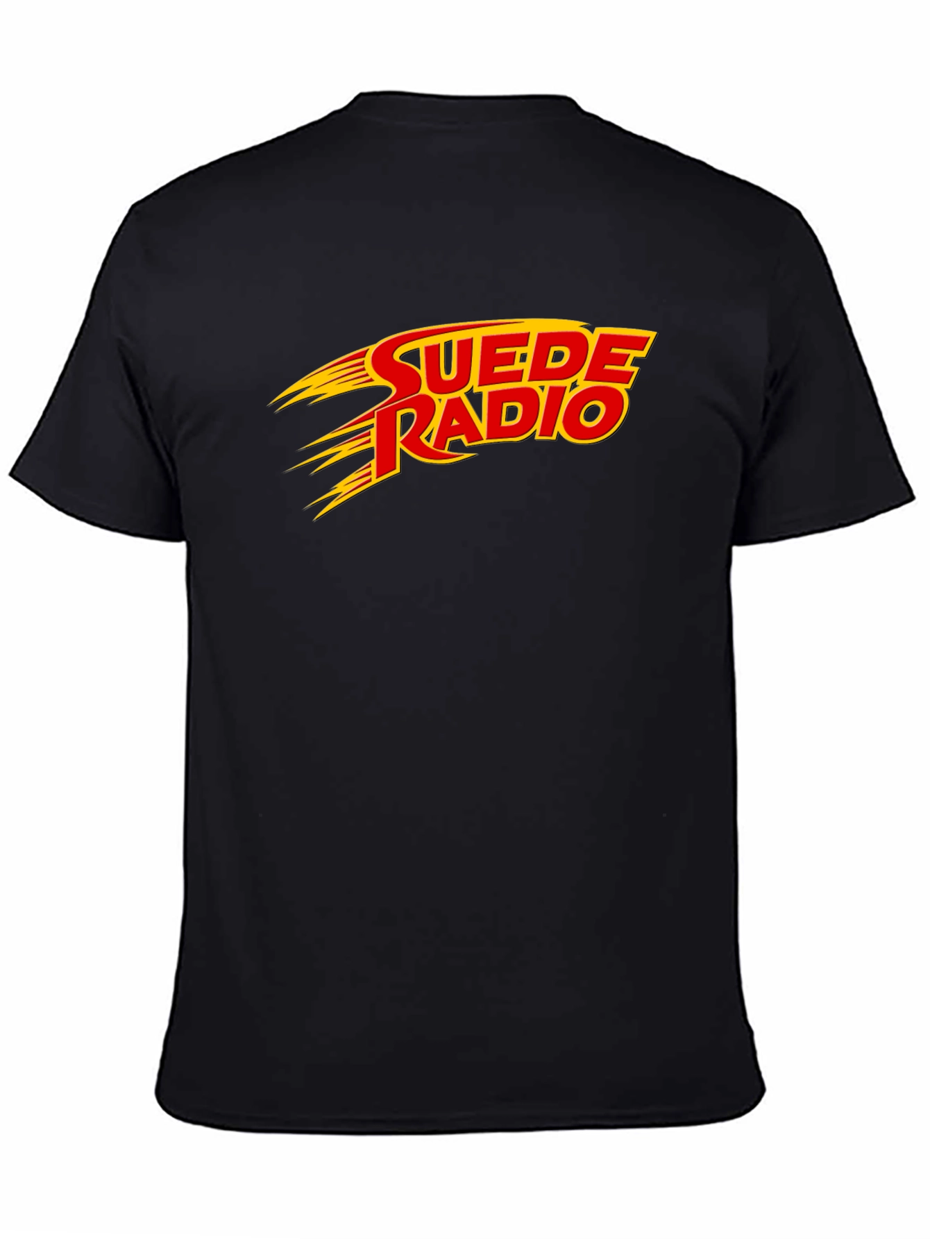 Suede Radio Graphic Tee - Cool Retro Style