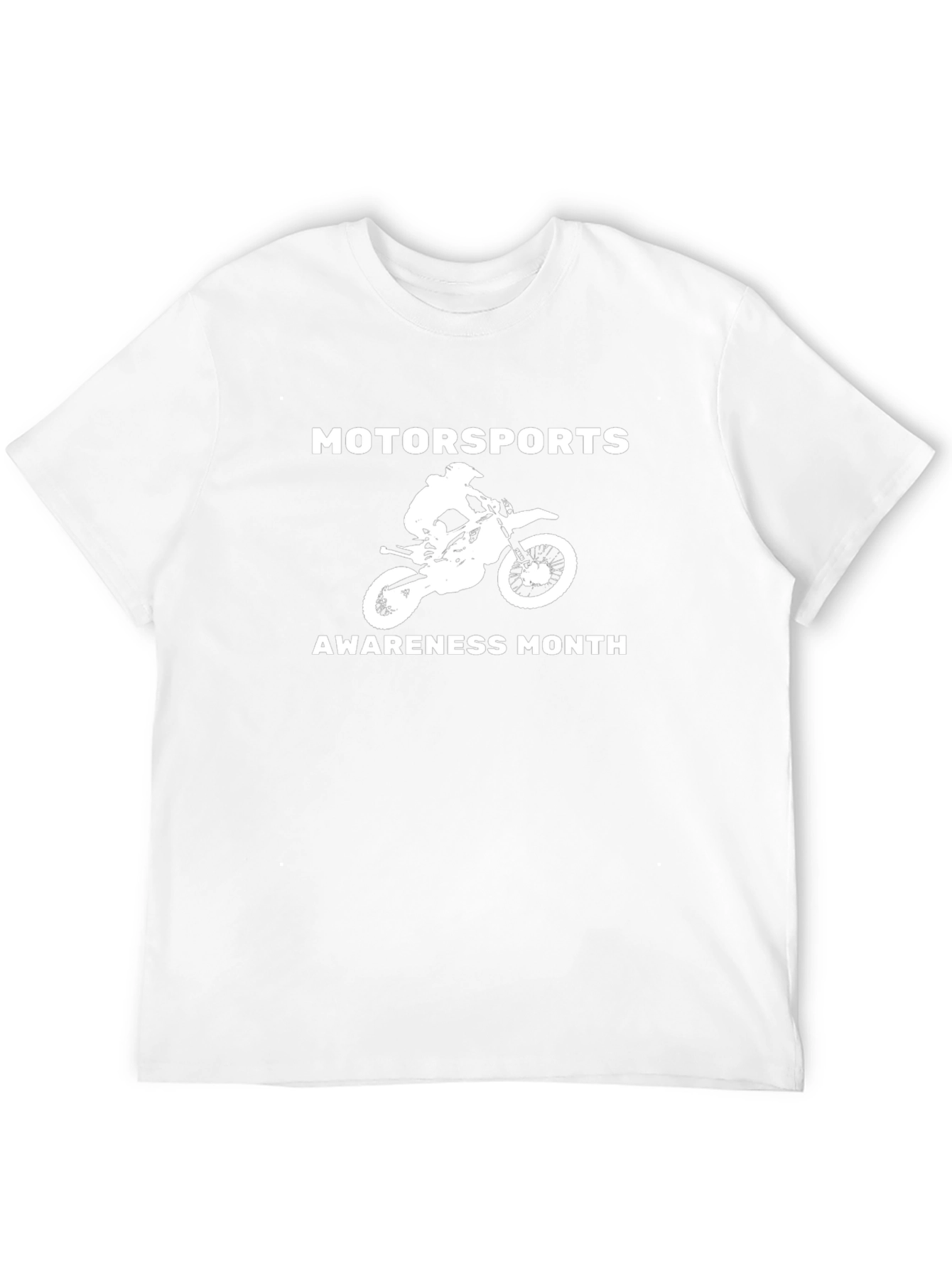 Motorsports Awareness Month Black T-Shirt