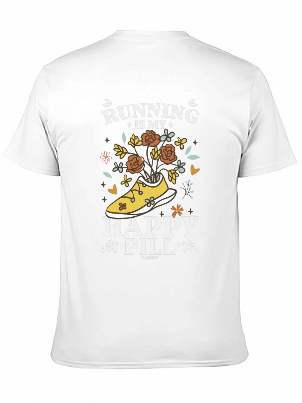 Running Is My Happy Pill T-Shirt