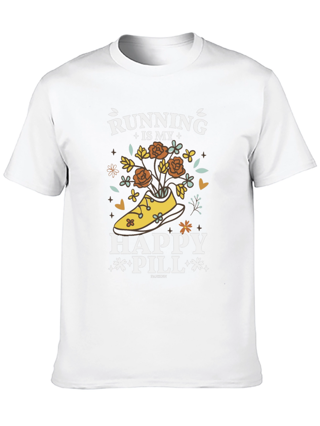 Running Is My Happy Pill T-Shirt