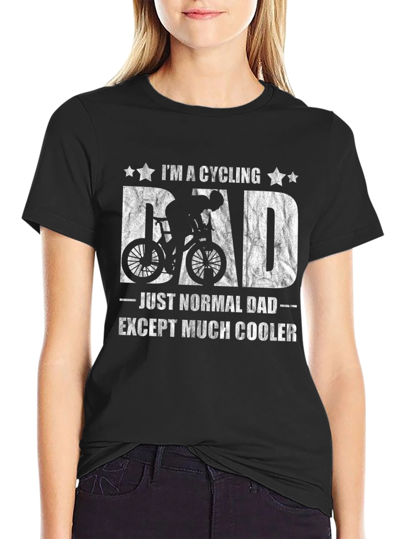 Cycling Dad T-Shirt - Cool Dad Graphic Tee
