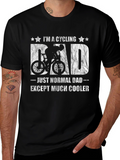 Cycling Dad T-Shirt - Cool Dad Graphic Tee