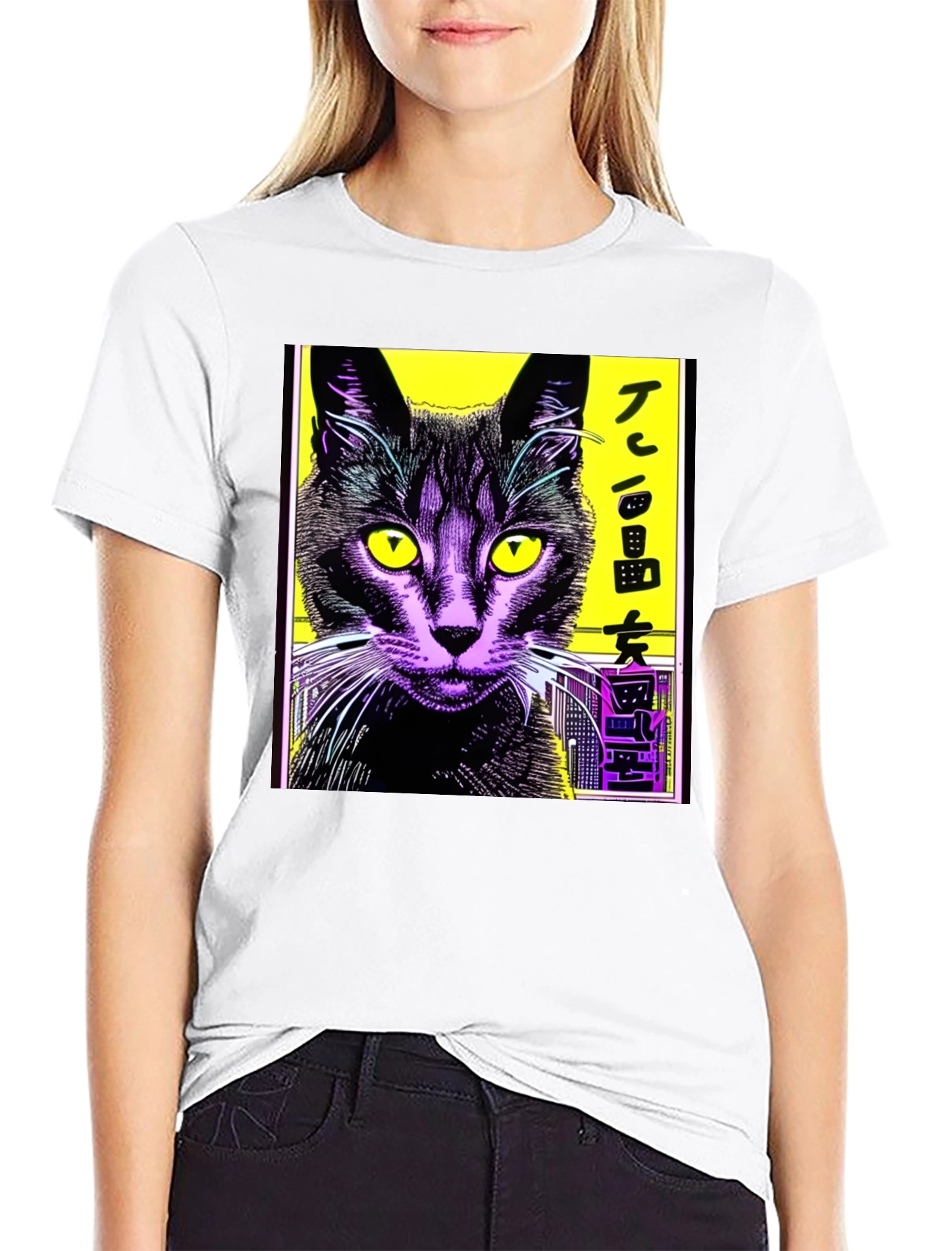 Cool Cat Graphic Tee - Urban Style