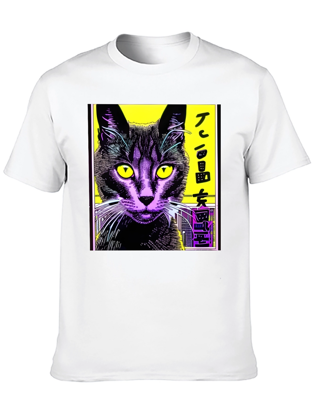 Cool Cat Graphic Tee - Urban Style