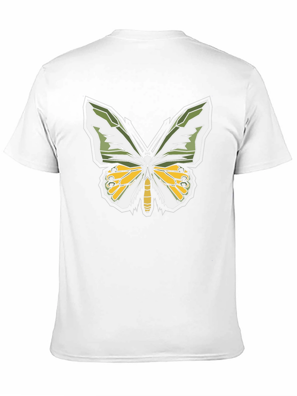 Butterfly Graphic T-Shirt - Black Casual Tee