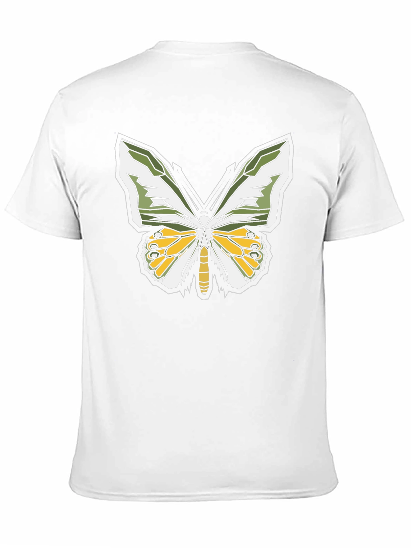 Butterfly Graphic T-Shirt - Black Casual Tee