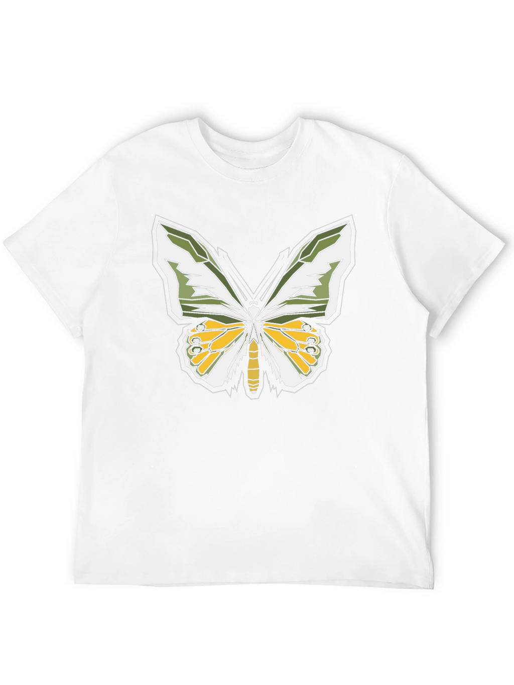 Butterfly Graphic T-Shirt - Black Casual Tee