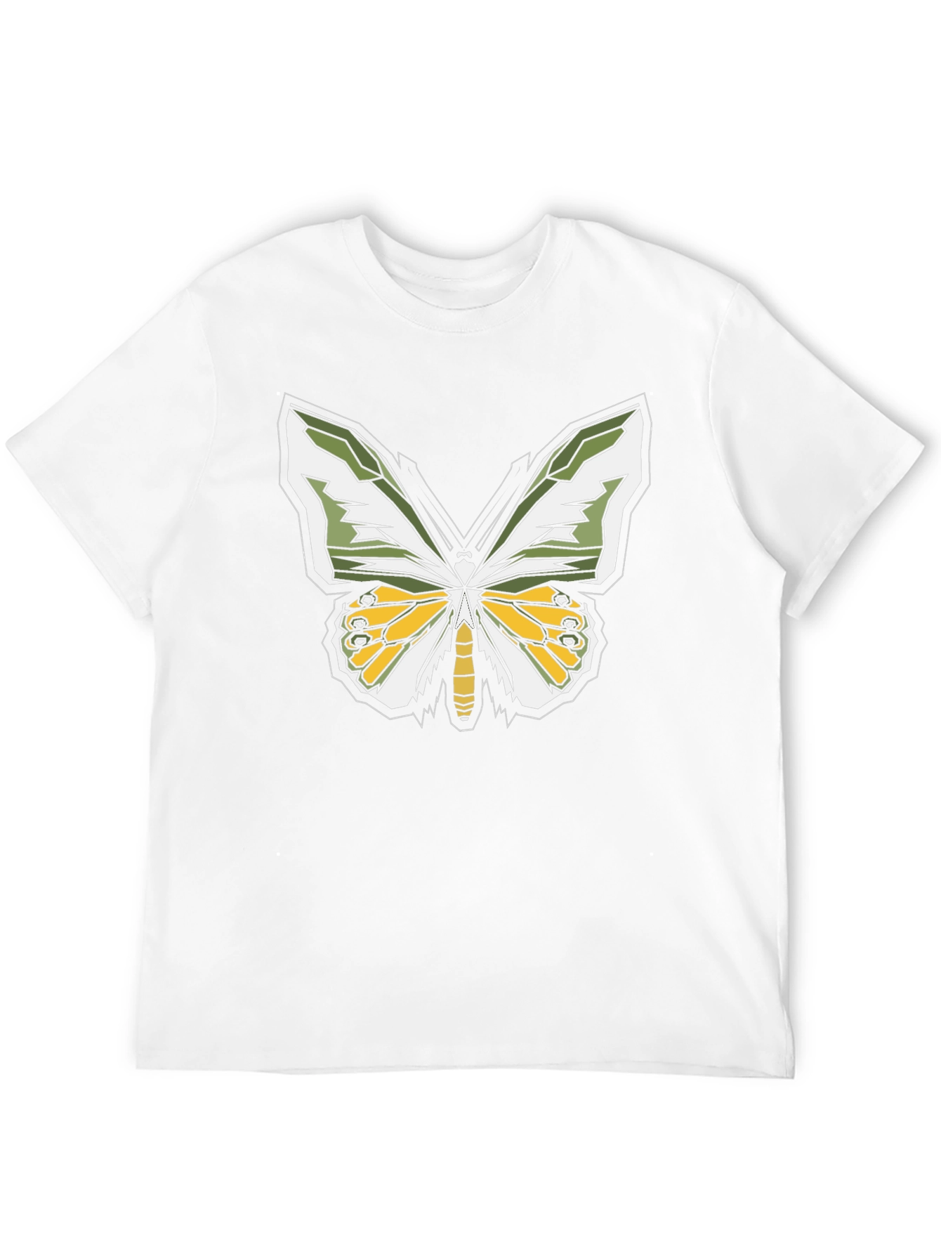 Butterfly Graphic T-Shirt - Black Casual Tee