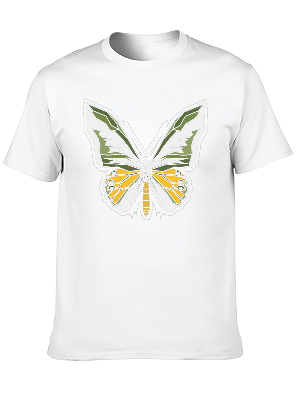 Butterfly Graphic T-Shirt - Black Casual Tee