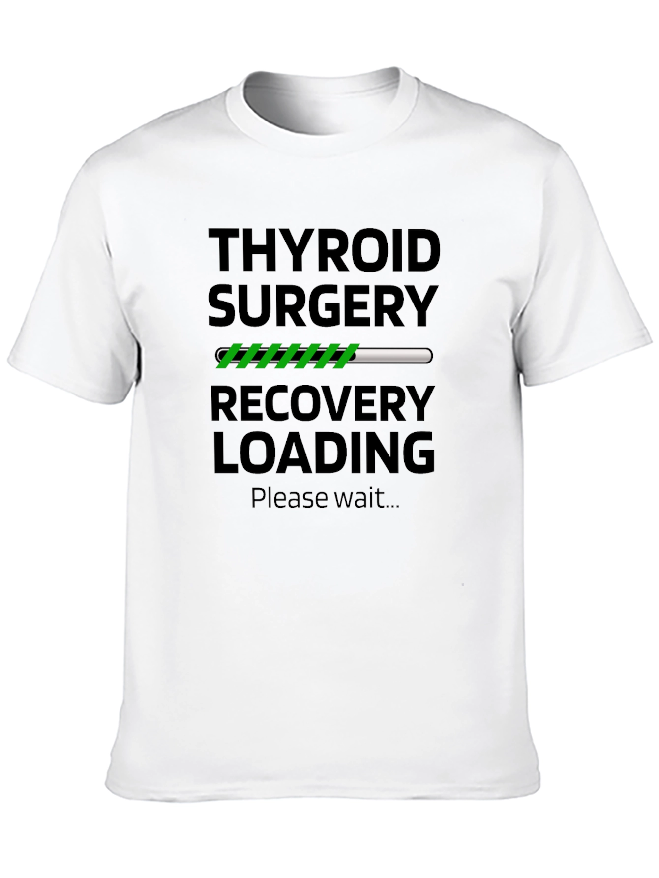 Thyroid Surgery Recovery Loading T-Shirt